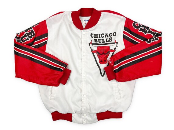 Vintage Chicago Bulls Chalk Line Jacket 90s NBA M… - image 2