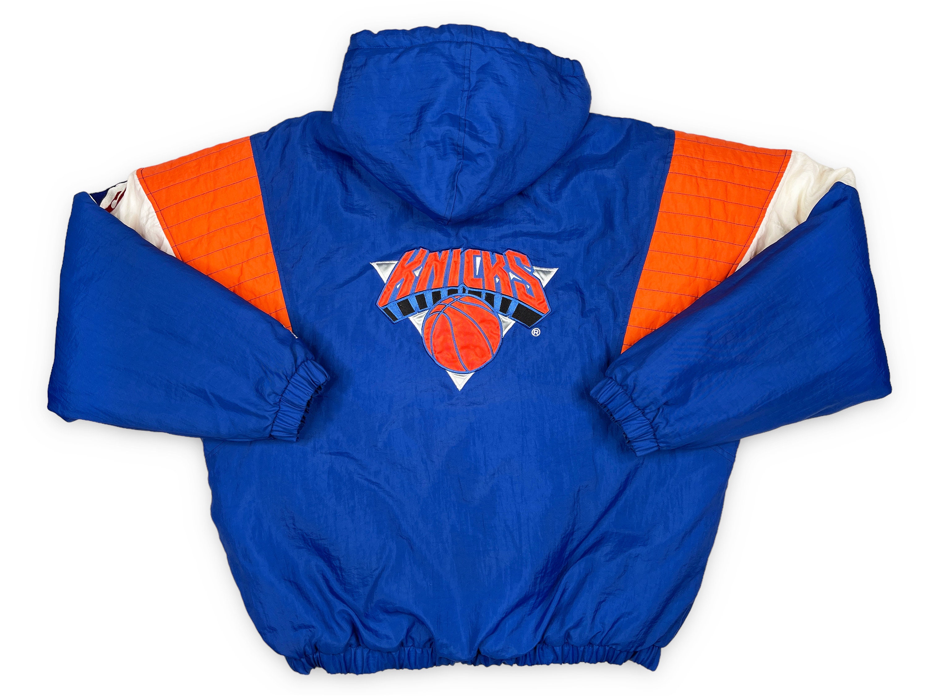 Vintage 90s New York Knicks Champion Authentic Warm up Jacket