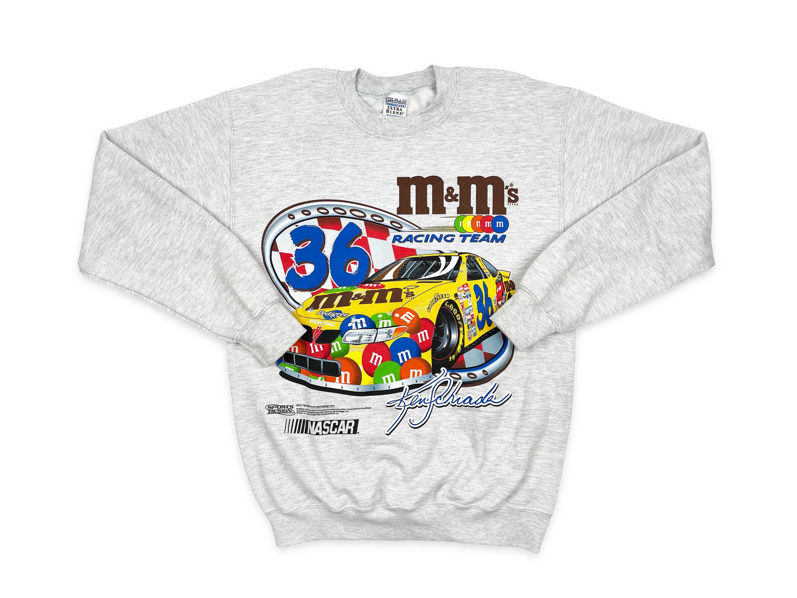 Vintage Mu0026m's Racing Team Crewneck Sweatshirt NASCAR Ken - Etsy Australia