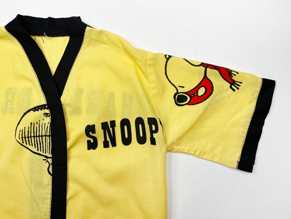 Vintage Snoopy Robe 60s 70s Charlie Brown Peanuts… - image 4