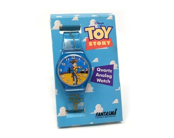 Vintage Woody Watch Toy Story Disney Pixar Quartz Wristwatch Fantasma Analog 90s 1995 Working C3