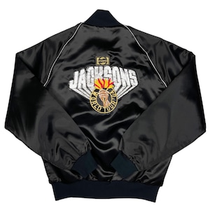 Vintage Michael Jackson Bomber Jacket Jacksons Victory Tour 5 1984