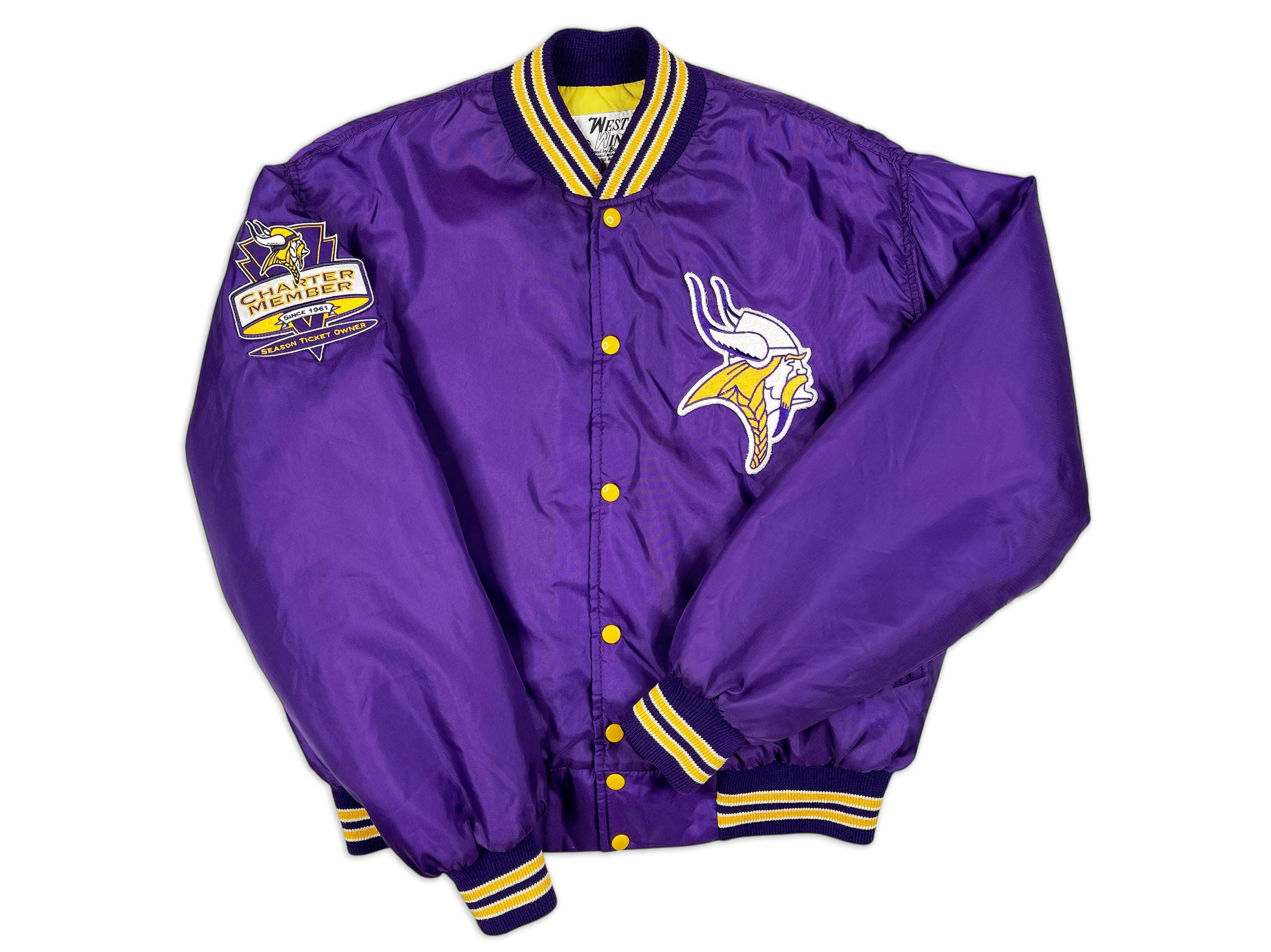 90s Vikings Jacket - Etsy 90s Vikings Jacket - Etsy