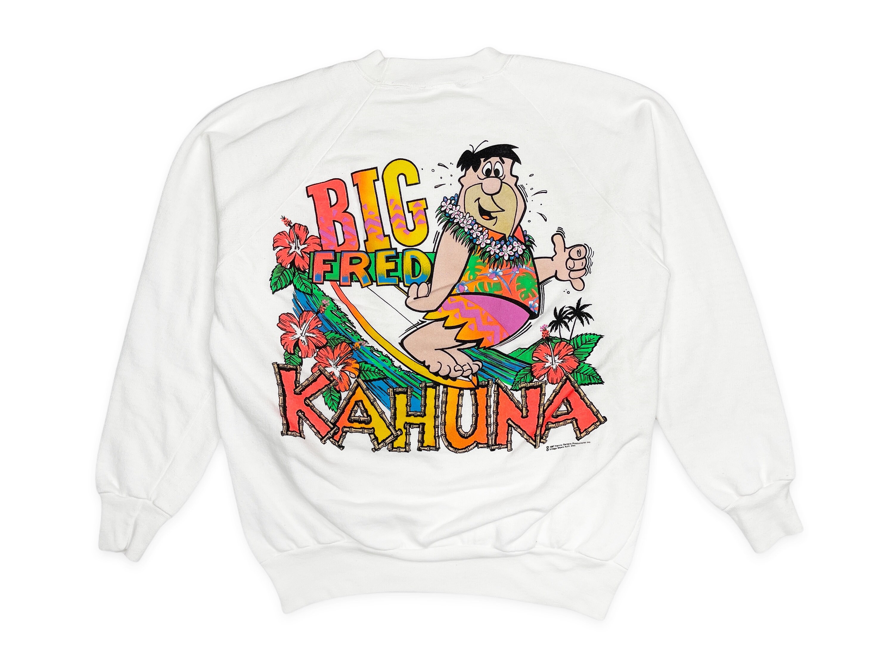 Vintage Flintstones Crewneck Sweatshirt 80s Fred Wilma Pebbles - Etsy UK