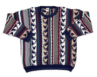 Vintage Mickey Mouse Sweater 90s Coogi 
