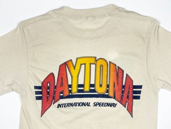 Vintage 80s Daytona 500 Shirt 1987 NASCAR Racing … - image 4