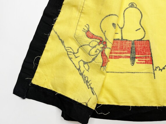 Vintage Snoopy Robe 60s 70s Charlie Brown Peanuts… - image 8