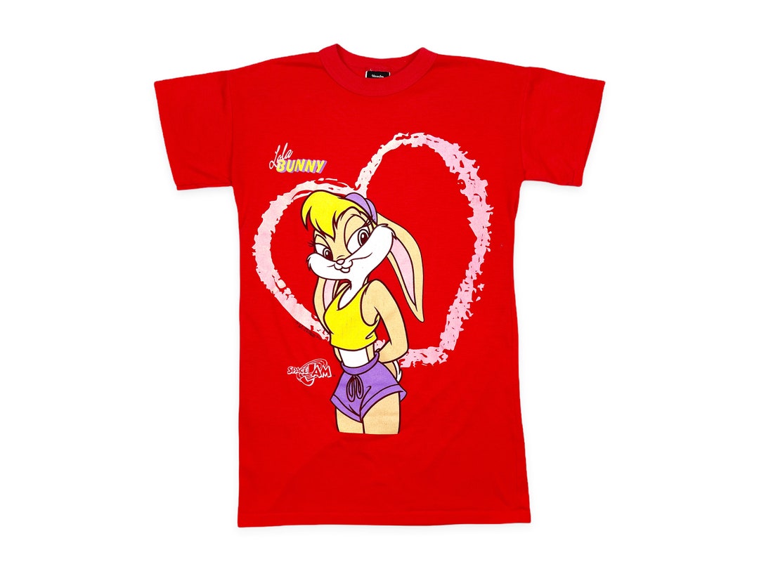 Vintage Lola Bunny Shirt 90s Space Jam Tune Squad Monstars Looney Tunes 90s  V2