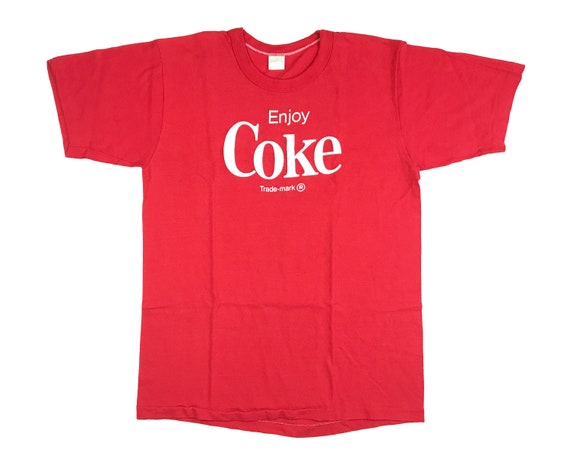 Vintage Coca Cola Shirt 80s Coke Single Stitch V12