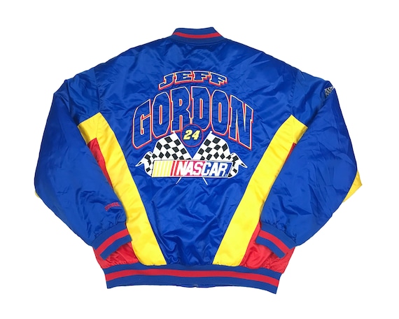 Vintage NASCAR Jeff Gordon Jacket DuPont 90s Racing Nutmeg | Etsy