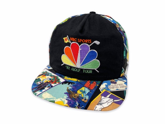 Vintage NBC Sports Golf Tour Hat 90s 