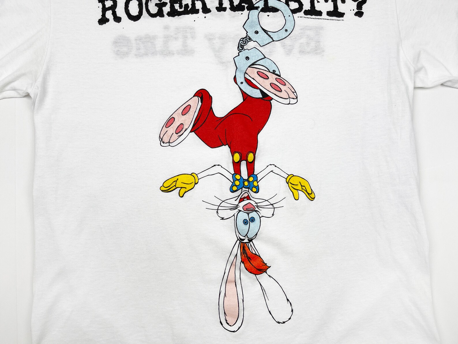 Vintage Who Framed Roger Rabbit Shirt 80s Movie Promo V4 | Etsy