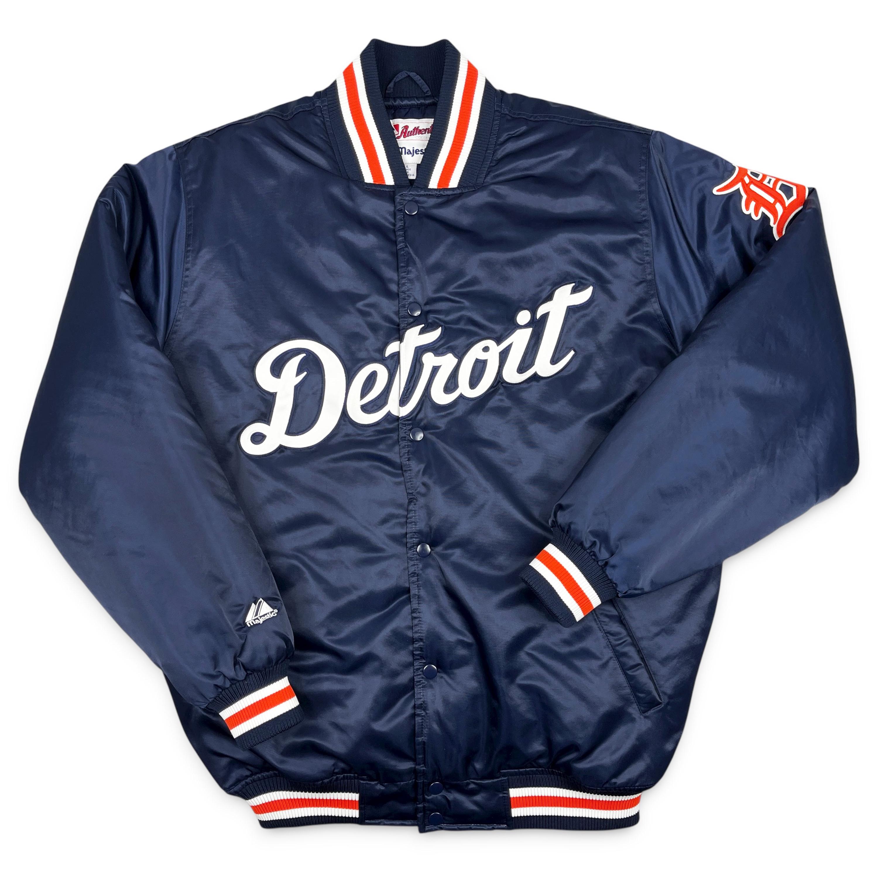 Detroit Tigers Jacket Majestic - Etsy