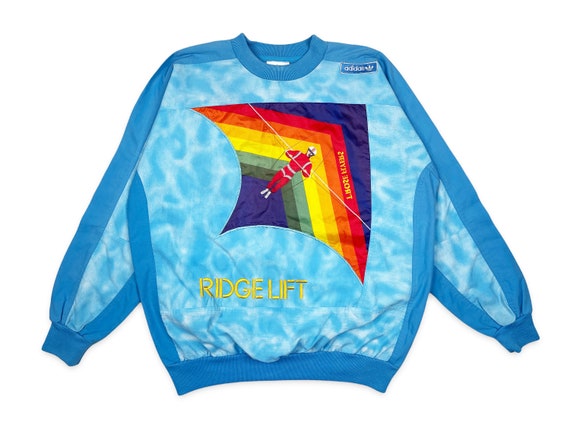 Adidas rainbow hotsell sweatshirt