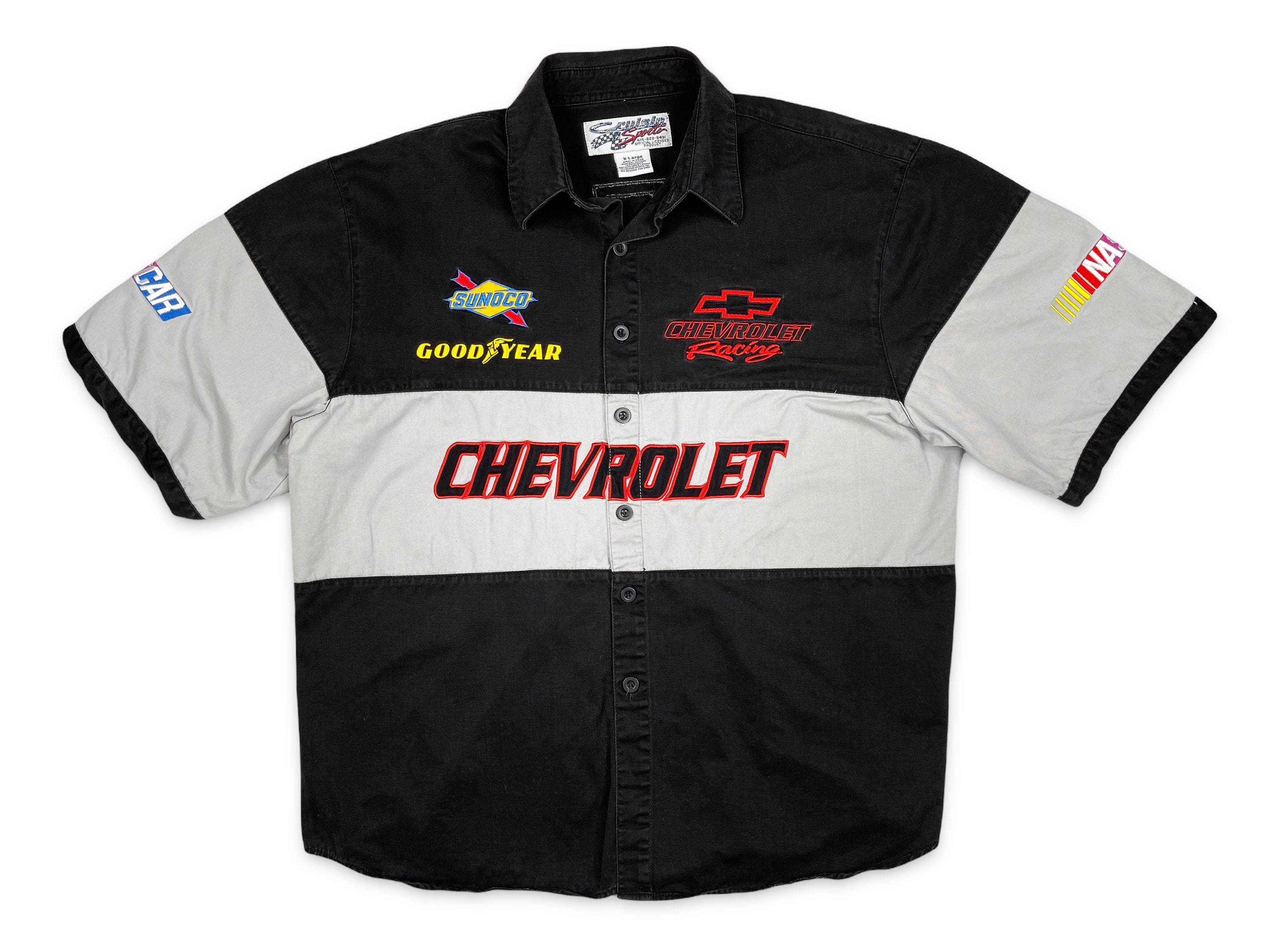 nascar button up shirts