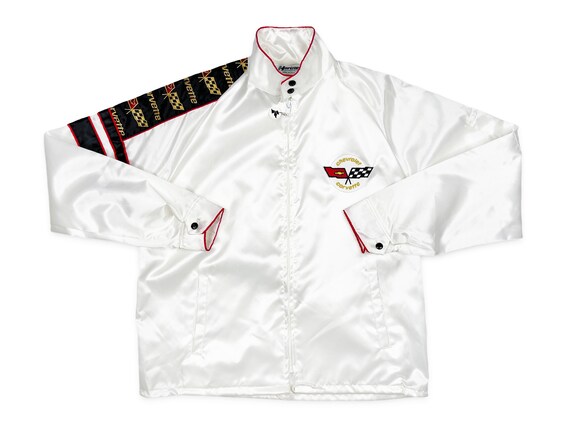 Vintage Corvette Windbreaker Jacket 80s Racing R5