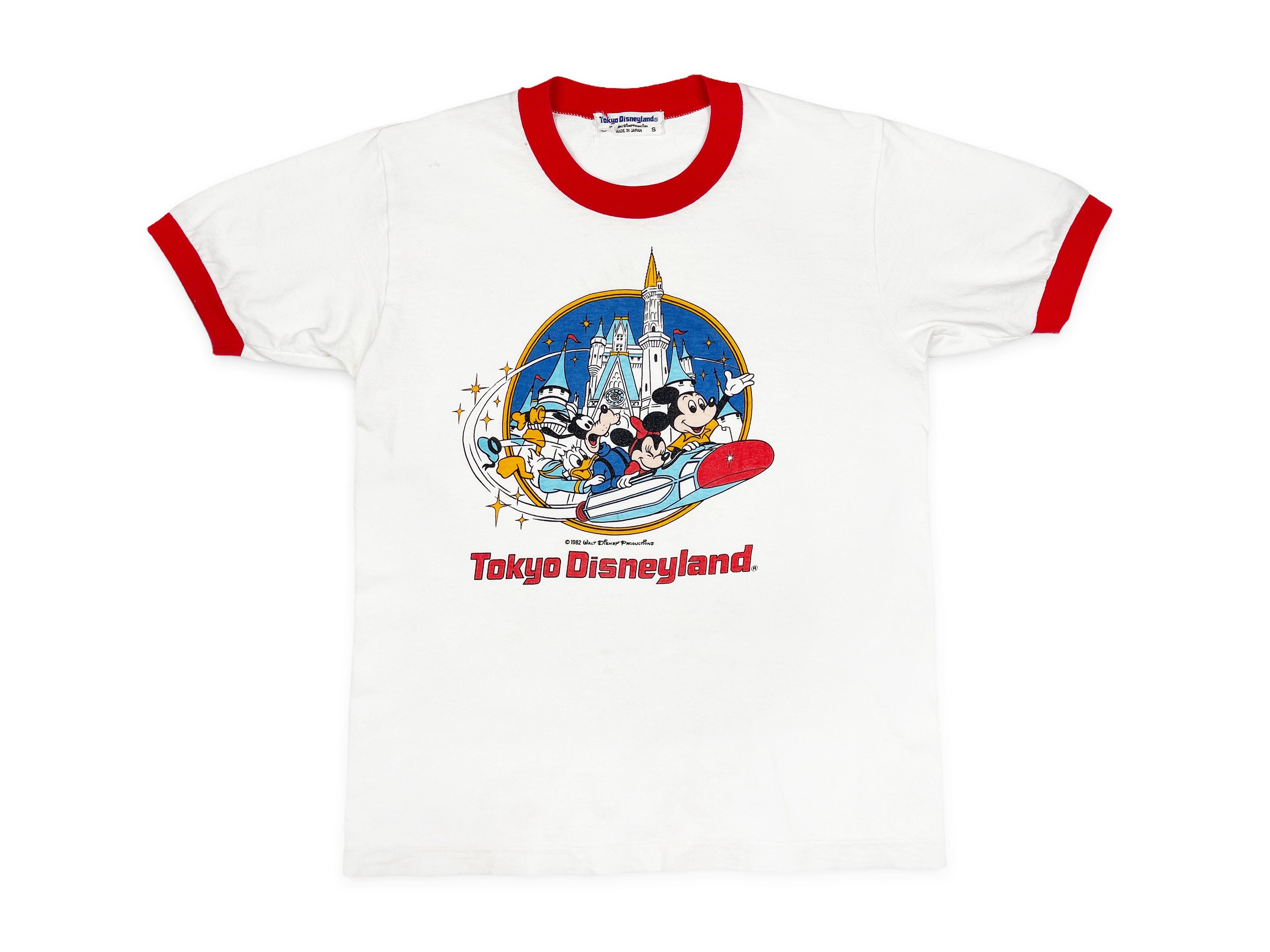 VINTAGE TOKYO Disneyland 1982 T-SHIRT-