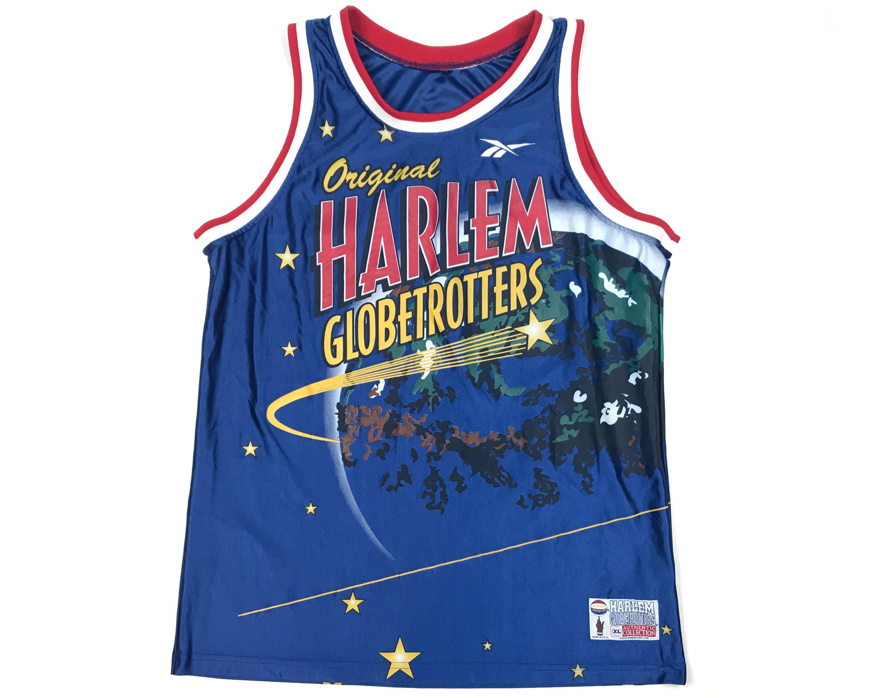 Vintage Harlem Globetrotters Jersey Reebok Basketball - Etsy Denmark