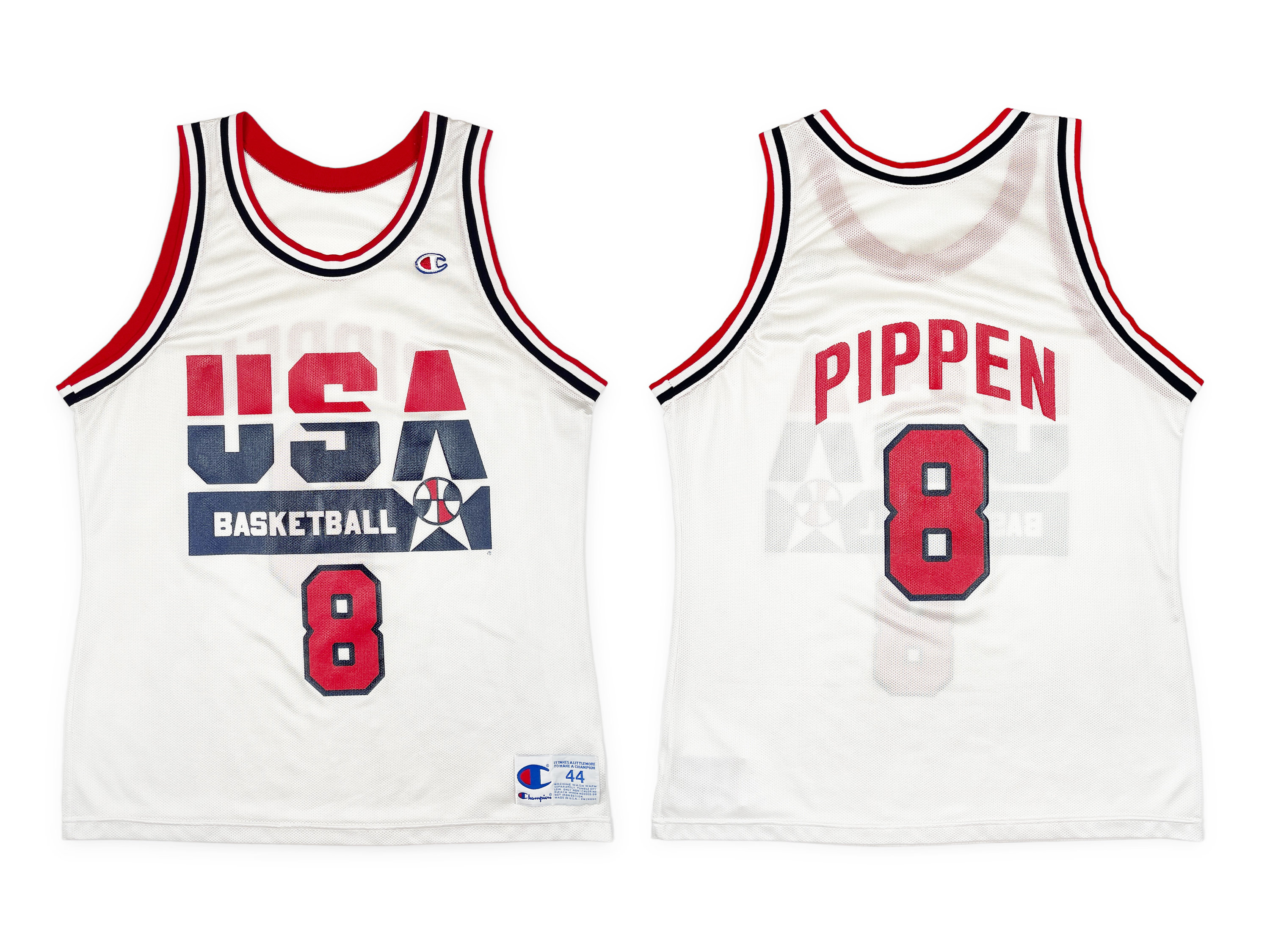 Dream Team 1992 #7 Larry Bird Authentic Reversible Practice Jersey