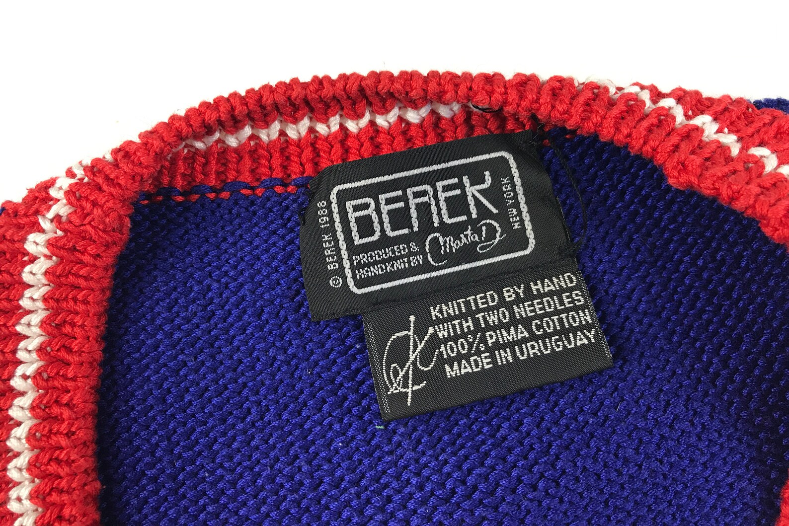 Vintage Boating Sweater 80s Cardigan Berek Nautical Sailing Etsy