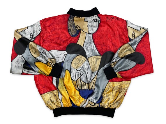 Vintage Picasso Bomber Jacket 