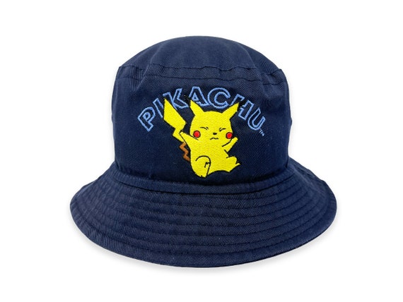 Vintage Pikachu Bucket Hat 90s Pokemon 