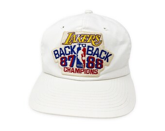 Vintage 1987-1988 Los Angeles Lakers World Champions Three Stripes Hat –  Zeus & Miles