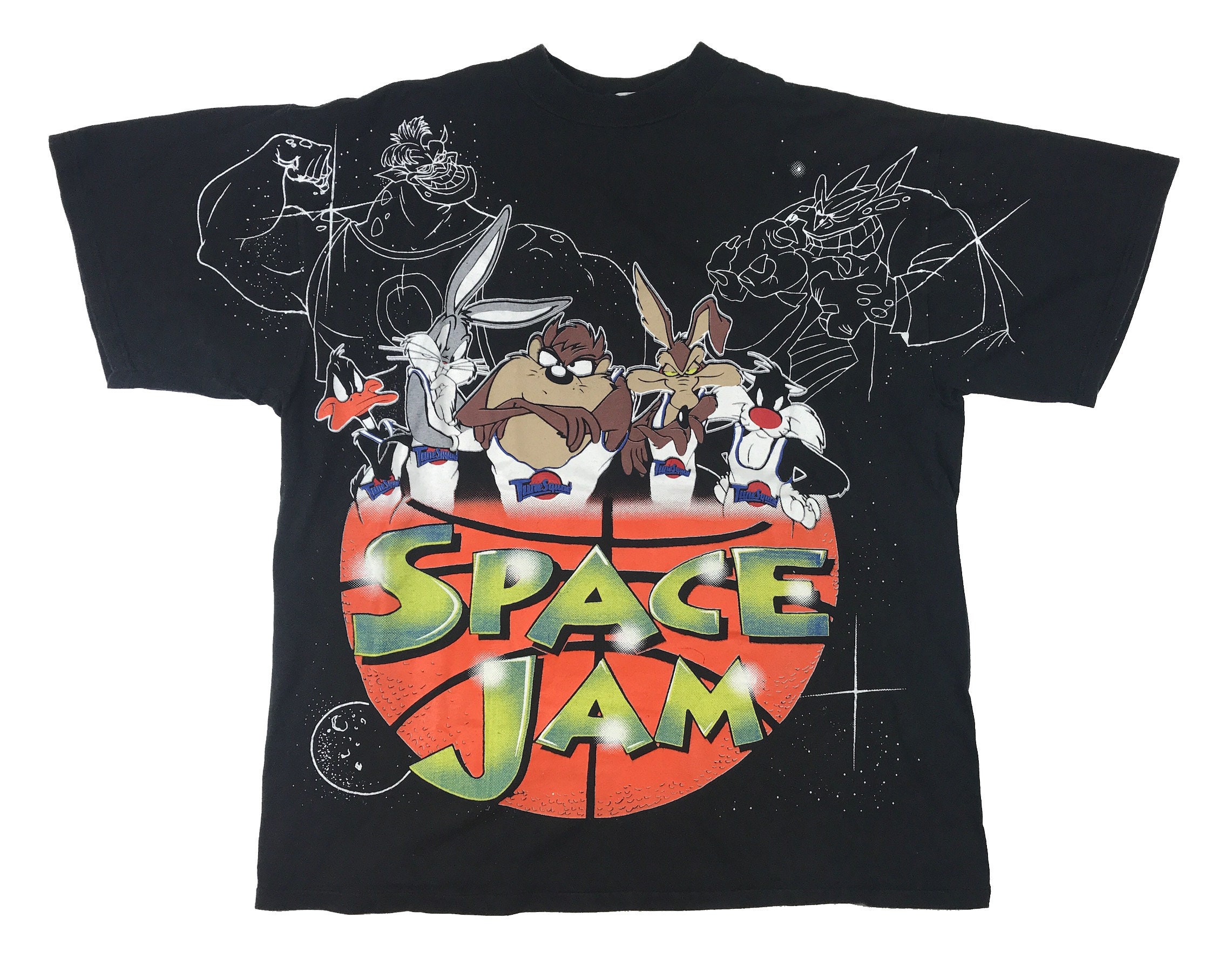 Vintage Space Jam Tune Squad Shirt All 