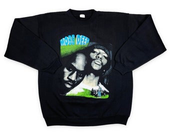 Vintage Mobb Deep Sweatshirt 90s Crewneck Hip Hop Bay Club The Infamous G10