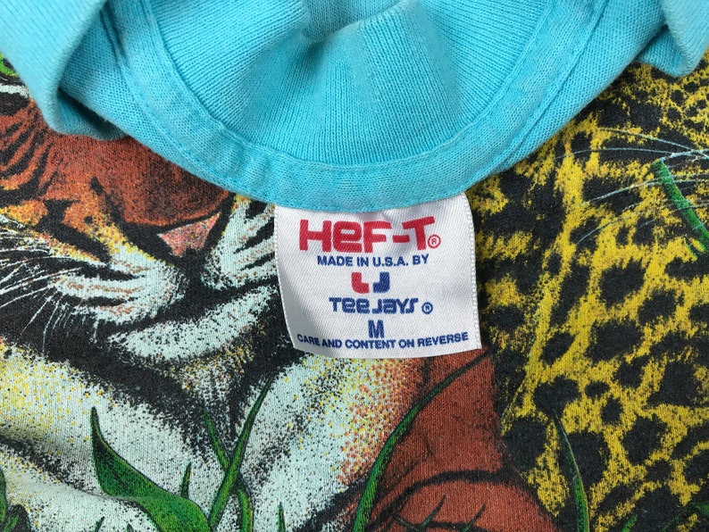 Vintage Busch Gardens Shirt 80s Tiger Leopard Nature V11 | Etsy