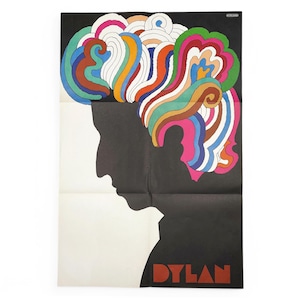 Póster vintage de Bob Dylan, Milton Glaser, original de los años 60, 55,88 x 84,28 cm