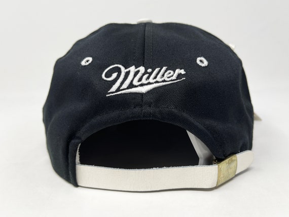 Vintage Miller Genuine Draft Hat 80s 90s Strapbac… - image 4