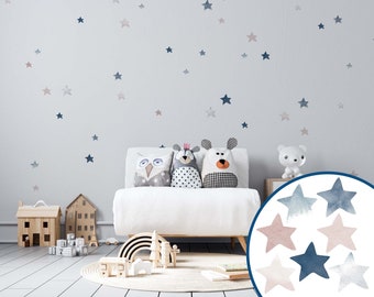 Star wall decal, star decals for kids, star decals nursery, kids nursery wall sticker