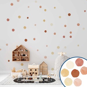 Polka dot wall decal, dots decal, kids wall decal, nursery wall decal