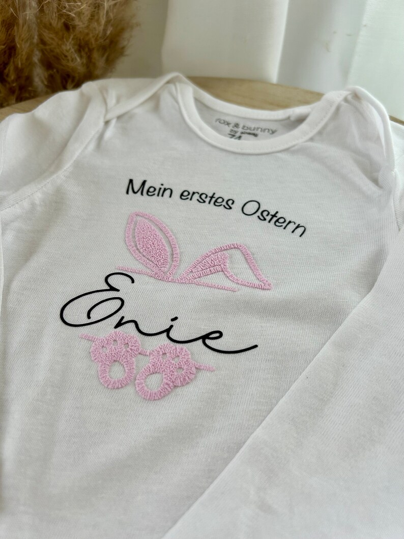 Mein erstes Ostern, Babybody, my First easter Bild 3