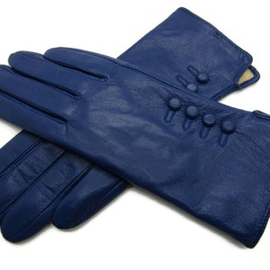 New Womens Premium High Quality Genuine Soft Leather Gloves Fully Lined Warm. image 10