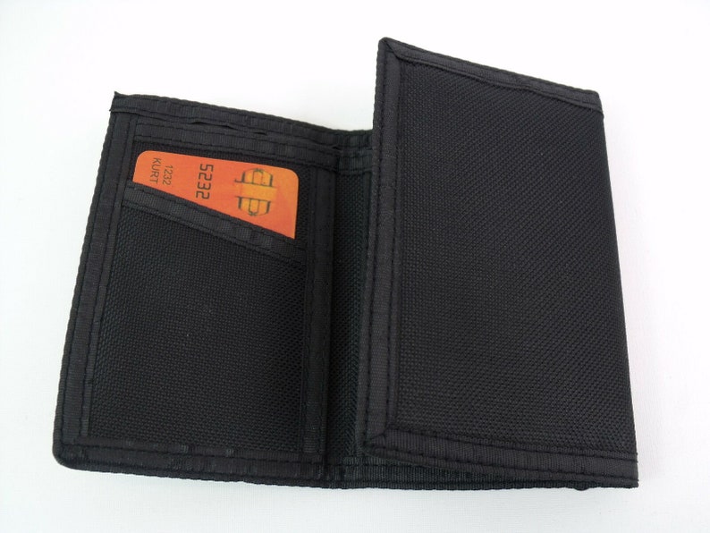 Unisex quality trifold canvas rippa sports wallet credit card holder purse pouch image 4