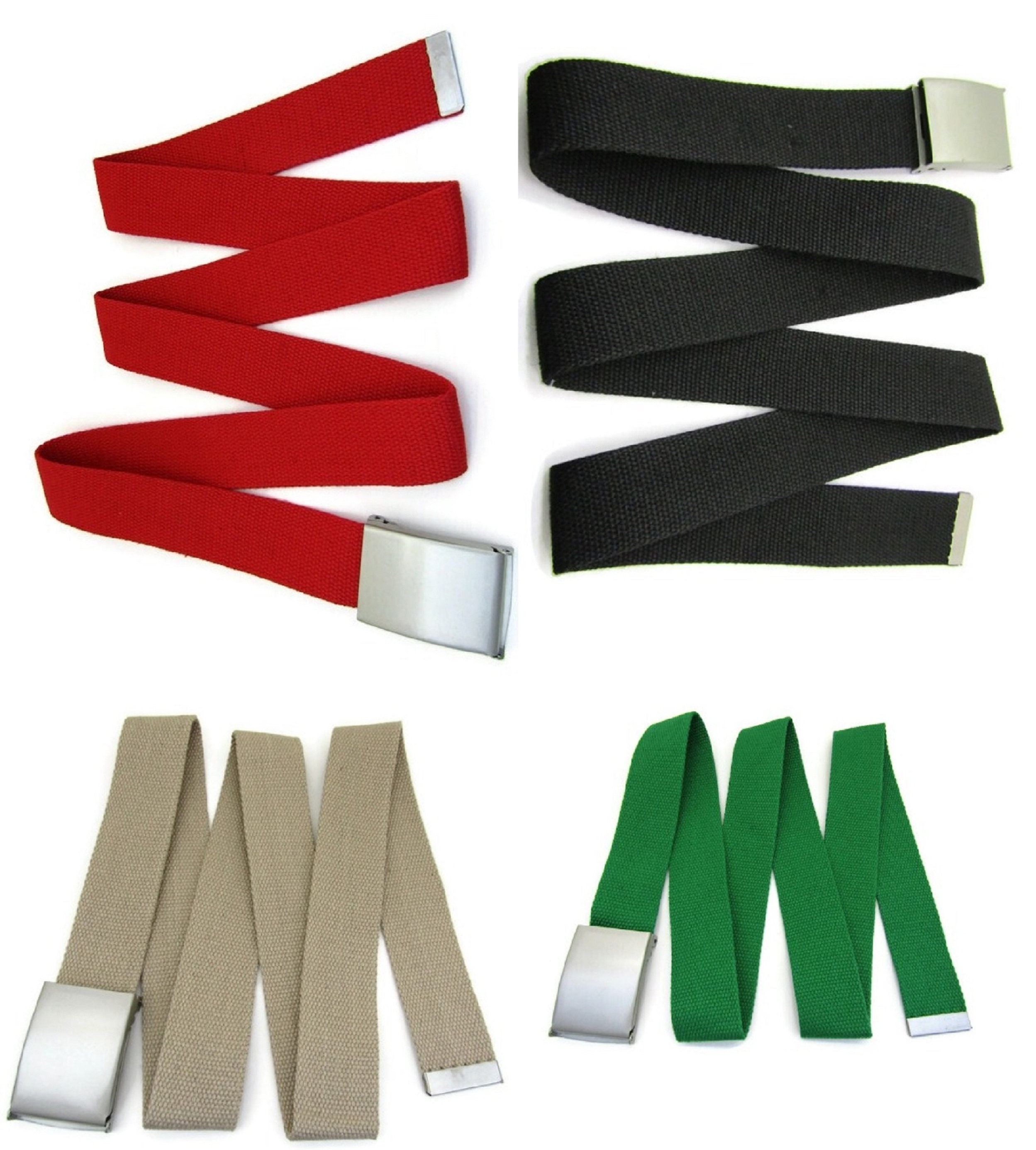 Unisex high quality cotton fabric plain webbing canvas belt Etsy