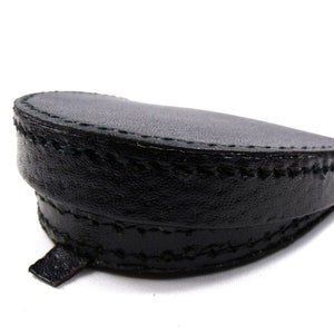 New high quality genuine leather coin tray purse change wallet pouch zdjęcie 4