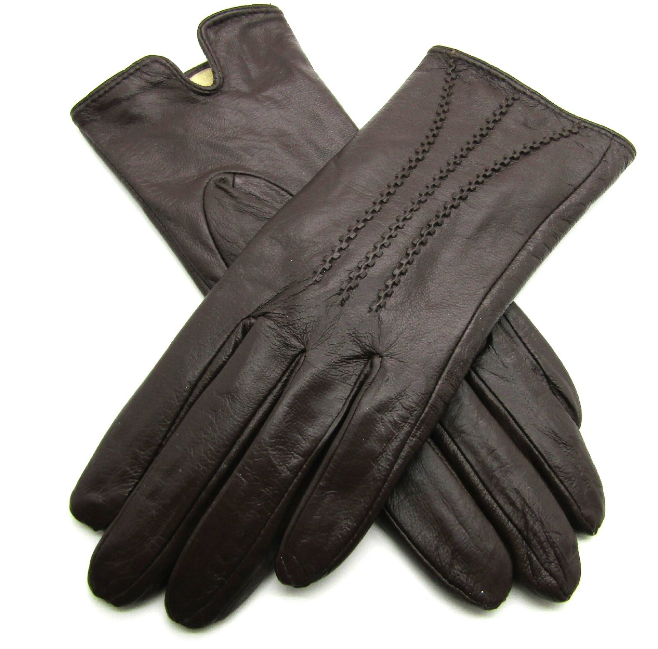 Ladies Womens Premium Quality Real Super Soft Leather Gloves Fully Lined Warm 