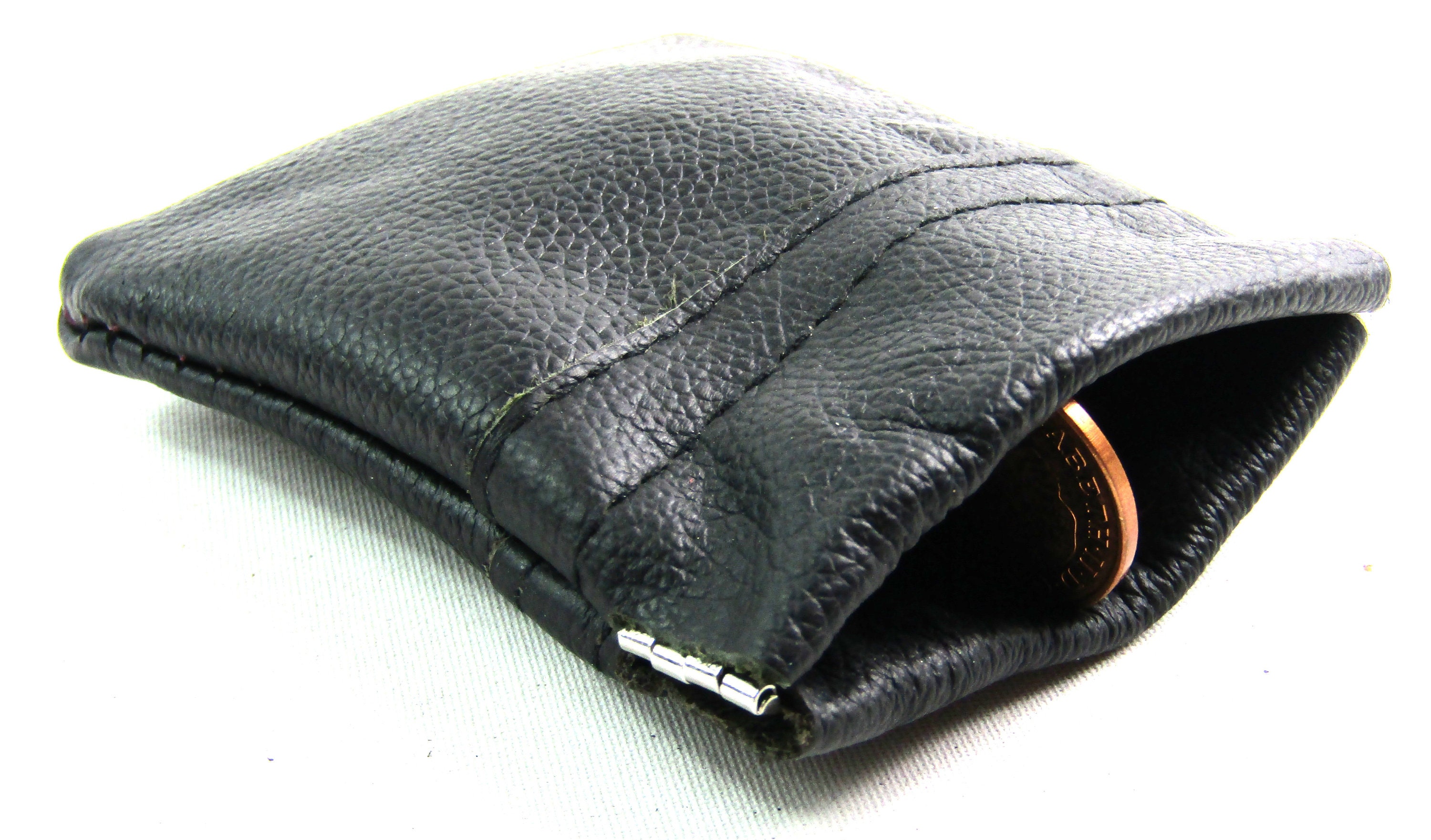 Metro Unisex Leather Snap Top Coin Purse Pouch Various Colours | eBay