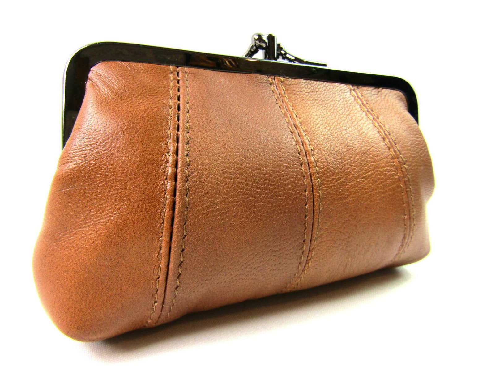 Ladies Womens Quality Real Super Soft Leather Purse Clip Top Etsy UK