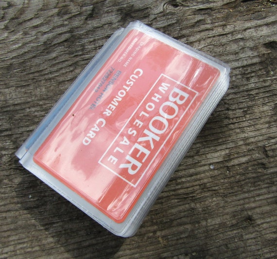Nuovo porta carte di credito sostitutivo in plastica con inserti