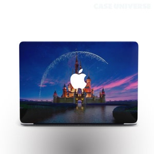 Cartoon Castle Macbook Case Fairytale Castle Macbook Air 13 Case Pink Castle Macbook Air M4 Case Macbook Pro 14 Case Macbook Pro 15 Case