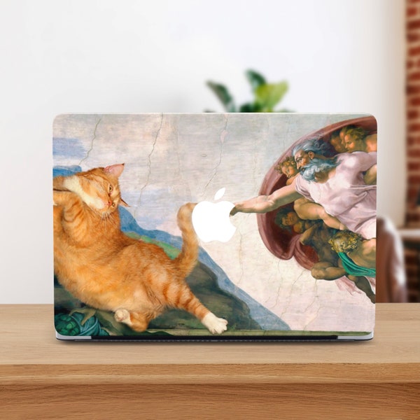 Cute Cat Macbook Pro 13 Case Funny Cat Macbook Air 13 Case Custom Pet Photo Macbook Air Case Macbook Pro 16 Case Macbook 12 inch Case Gift