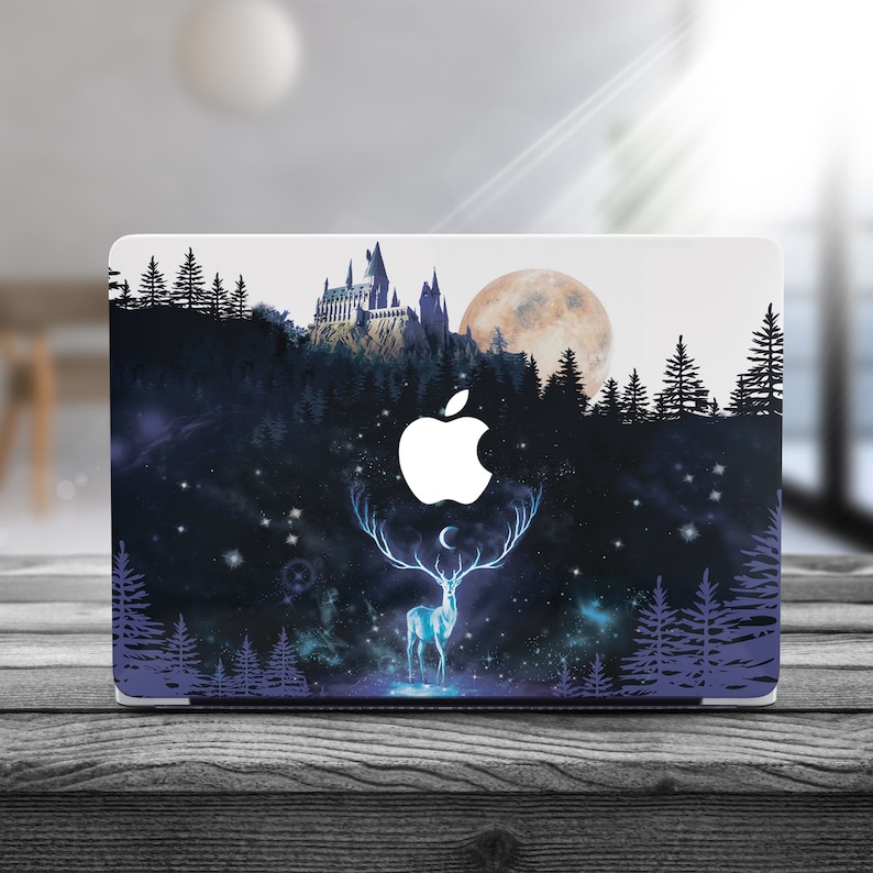 Magic Castle MacBook Pro 13 Case Magic Deer MacBook Air 13 Case Protective MacBook Pro 14 Case MacBook M5 Case MacBook Pro 16 inch M3 A3113 image 9