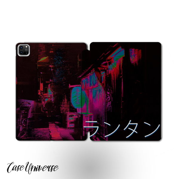 Anime iPad Case Japanese iPad Pro 11 Case Manga iPad 12.9 Case iPad 10.2 Case Dark iPad 2023 Case iPad 10.9 Case iPad Air 5 Case Pen Slot