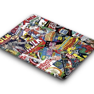 Puede incluir: Un collage de portadas de c&oacute;mics con varios superh&eacute;roes de Marvel, incluyendo Hulk, Wolverine, Spider-Man y Capit&aacute;n Am&eacute;rica. Las portadas son de varios colores, incluyendo rojo, azul, amarillo y verde.
