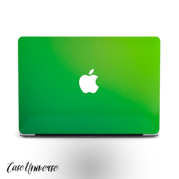 Macbook Pro 13 inch Green Macbook Case Minimalism Macbook Air 13 Case Retina Case Macbook Pro 15 Case Macbook M3 Case Macbook Hard Case Lime