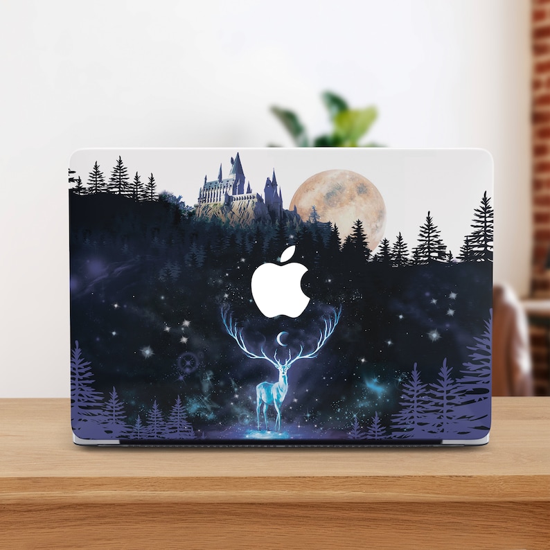 Magic Castle MacBook Pro 13 Case Magic Deer MacBook Air 13 Case Protective MacBook Pro 14 Case MacBook M5 Case MacBook Pro 16 inch M3 A3113 image 6
